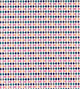 Maiolica Fabric by Harlequin Fuchsia/Mandarin/Indigo