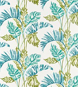 Toshiko Fabric by Harlequin Emerald / Zest / Marine
