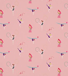 Balancing Act Fabric by Harlequin Blossom/Raspberry/Grape