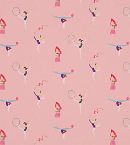 Balancing Act Fabric by Harlequin Blossom/Raspberry/Grape
