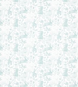 Into the Meadow Wallpaper by Harlequin Duck Egg