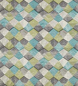 Rhythm Fabric by Harlequin Teal/Linden/Charcoal
