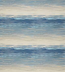 Chroma Fabric by Harlequin Indigo/Parchment/Sky