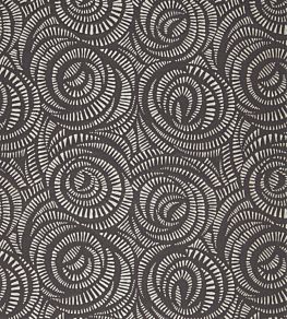 Fractal Fabric by Harlequin Gold/Charcoal