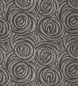 Fractal Fabric by Harlequin Gold/Charcoal