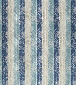 Walchia Fabric by Harlequin Indigo/Sky/Shell