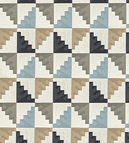 Mehari Fabric by Harlequin Sky/Maize/Charcoal