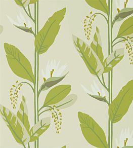 Llenya Wallpaper by Harlequin Lime/Jade/Pebble