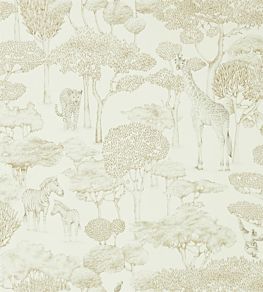 Shamwari Wallpaper by Harlequin Chalk/Gold