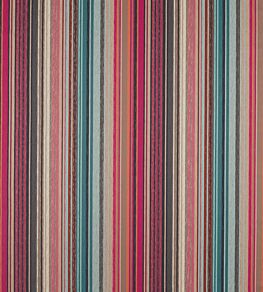 Spectro Stripe Fabric by Harlequin Cerise / Marine / Coral