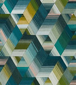 Arccos Wallpaper by Harlequin Emerald / Blush