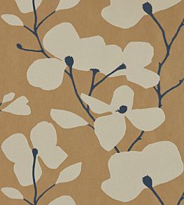 Kienze Shimmer Wallpaper by Harlequin Antique Gold / Ink