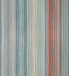 Spectro Stripe Wallpaper by Harlequin Teal / Sedonna / Rust