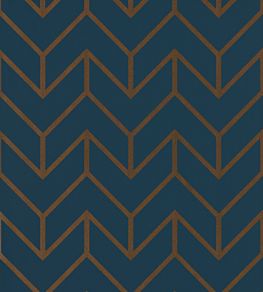 Tessellation Wallpaper by Harlequin Marine / Copper