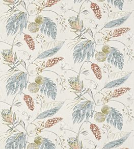 Amborella Fabric by Harlequin Olive/Seaglass