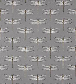 Demoiselle Fabric by Harlequin Graphite/Almond