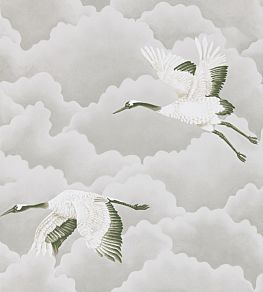 Cranes in Flight Wallpaper by Harlequin Platinum