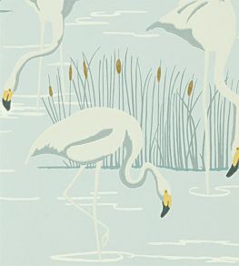 Salinas Wallpaper by Harlequin Ice/Linen/Dijon