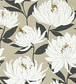 Sebal Wallpaper by Harlequin Platinum/Ebony