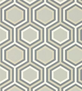 Selo Wallpaper by Harlequin Slate/Platinum