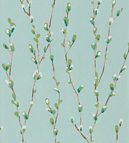 Salice Wallpaper by Harlequin Mint/Emerald