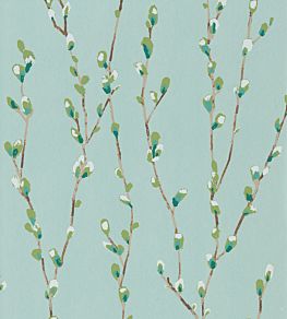 Salice Wallpaper by Harlequin Mint/Emerald