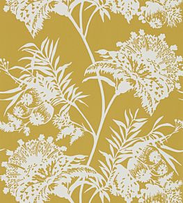 Bavero Wallpaper by Harlequin Ochre