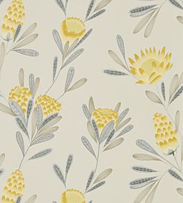 Cayo Wallpaper by Harlequin Ochre/Linen