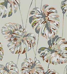 Kelapa Wallpaper by Harlequin Charcoal/Blush