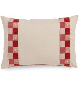 Hatchett Linen Pillow 14 x 20" by James Hare Pink/Orange