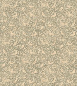 Hedgerow Wallpaper by Mulberry Home Soft Teal