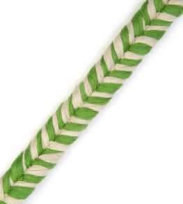 Helter Skelter Piping Trim by Christopher Farr Cloth Green