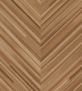 Herringbone Wallpaper by Eijffinger Brown/Copper