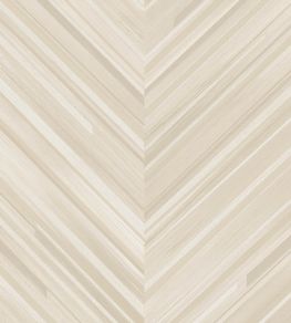 Herringbone Wallpaper by Eijffinger Cream/White