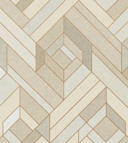 Hexagonal Wallpaper by Coordonne Cotton