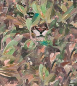 Hidden Puma Wallpaper by Coordonne Autumn