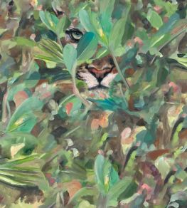 Hidden Puma Wallpaper by Coordonne Spring