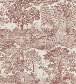 Highgrove Toile Wallpaper by Sanderson Oak