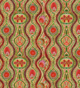 Hippie Paisley Wallpaper by MINDTHEGAP Red Green
