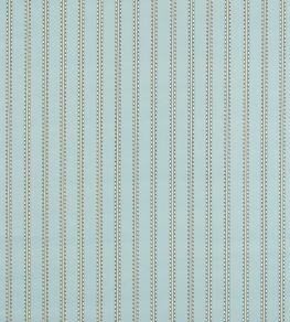 Holland Park Stripe Outdoor Fabric by Morris & Co Mineral Blue