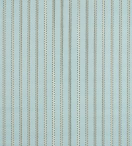 Holland Park Stripe Outdoor Fabric by Morris & Co Mineral Blue