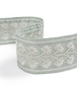 Honeysuckle Braid Trim by James Hare French Grey