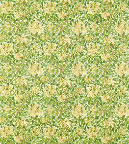 Honeysuckle Fabric by Morris & Co Cream/Chocolate