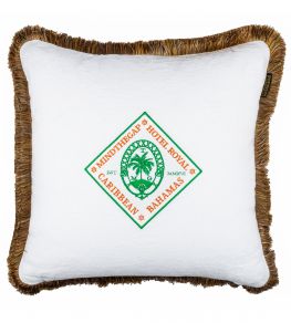 Hotel Royal Pillow 20 x 12" by MINDTHEGAP Green