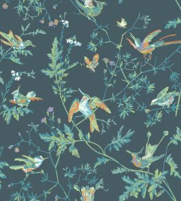 Hummingbirds Wallpaper by Cole & Son Viridian