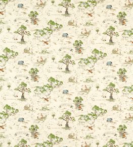 Hundred Acre Wood Fabric by Sanderson Cashew