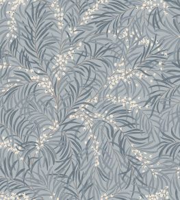 Idun Wallpaper by Sandberg Misty Blue