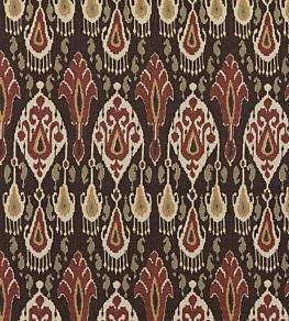 Ikat Bokhara Fabric by GP & J Baker Espresso