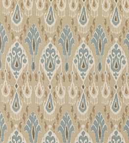 Ikat Bokhara Fabric by GP & J Baker Sand