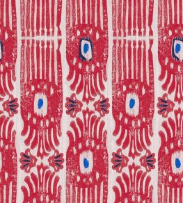 Ikat Wallpaper by MINDTHEGAP Raspberry Ripple